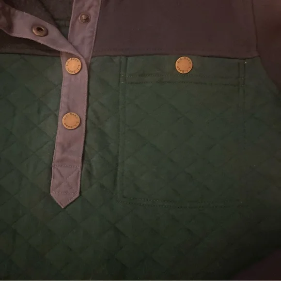 LL Bean quilted pullover - Picture 6 of 10
